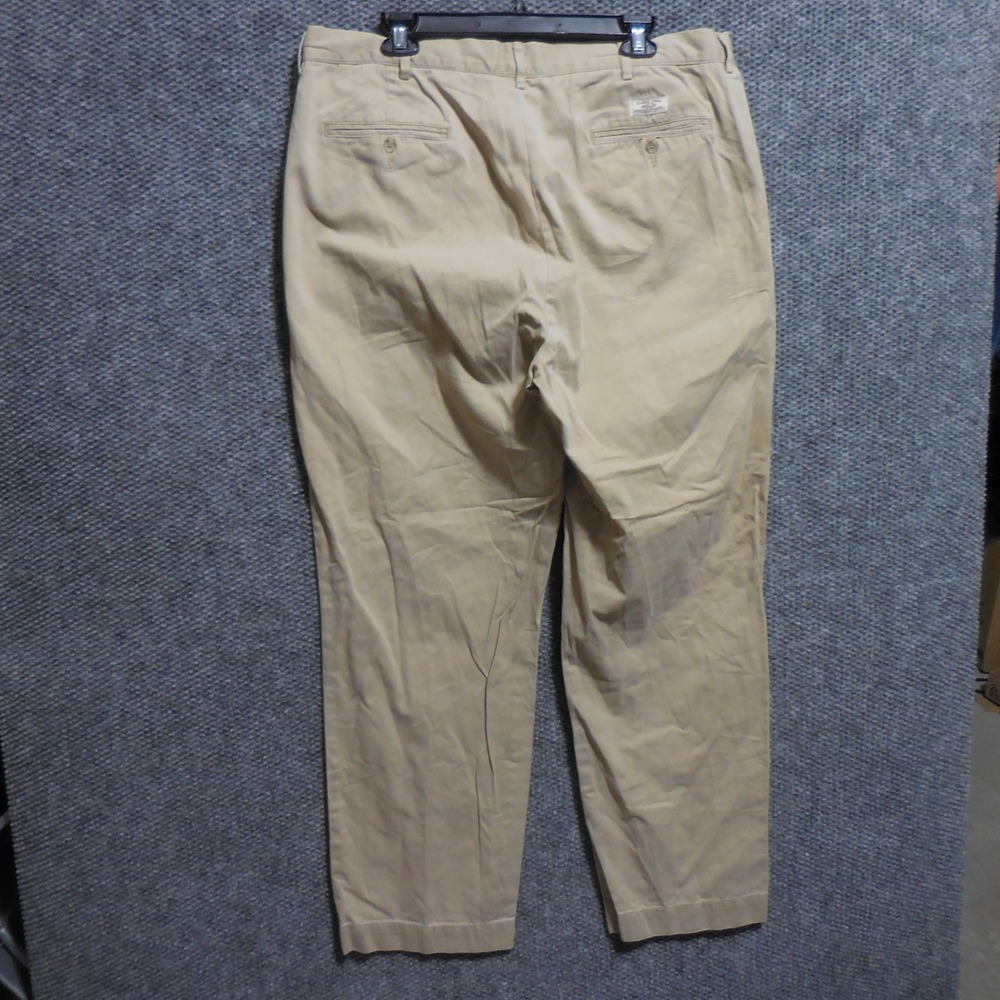 Polo Ralph Lauren Mens 38x32 Khaki Chino Pants Tan Cotton Straight Leg Trousers